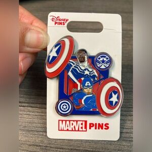Marvel Disney Captain America Pin Set